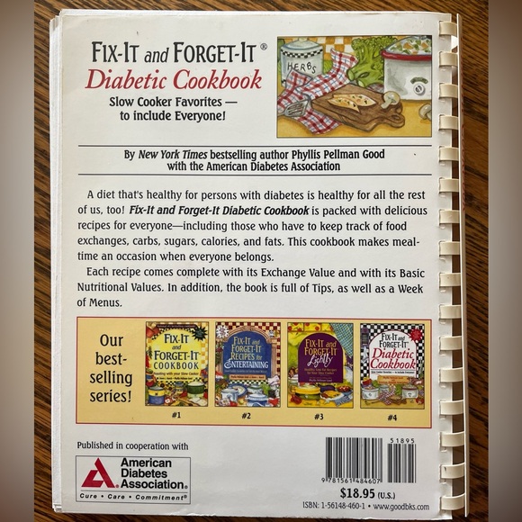 Fix-It and Forget-It Diabetic Cookbook: Slow-Cooker Favorites to Include - Picture 2 of 2